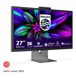 Philips Brilliance 27E3U7903/00 Monitor PC 68,6 cm (27") 5120 x 2880 Pixel 5K Ultra HD LCD Grigio