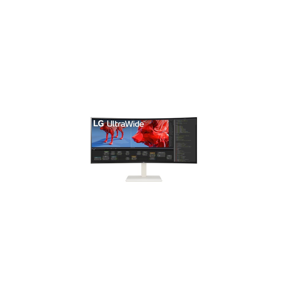 LG 38BR85QC-W Monitor PC 96,5 cm (38") 3840 x 1600 Pixel UltraWide Quad HD+ LCD Bianco