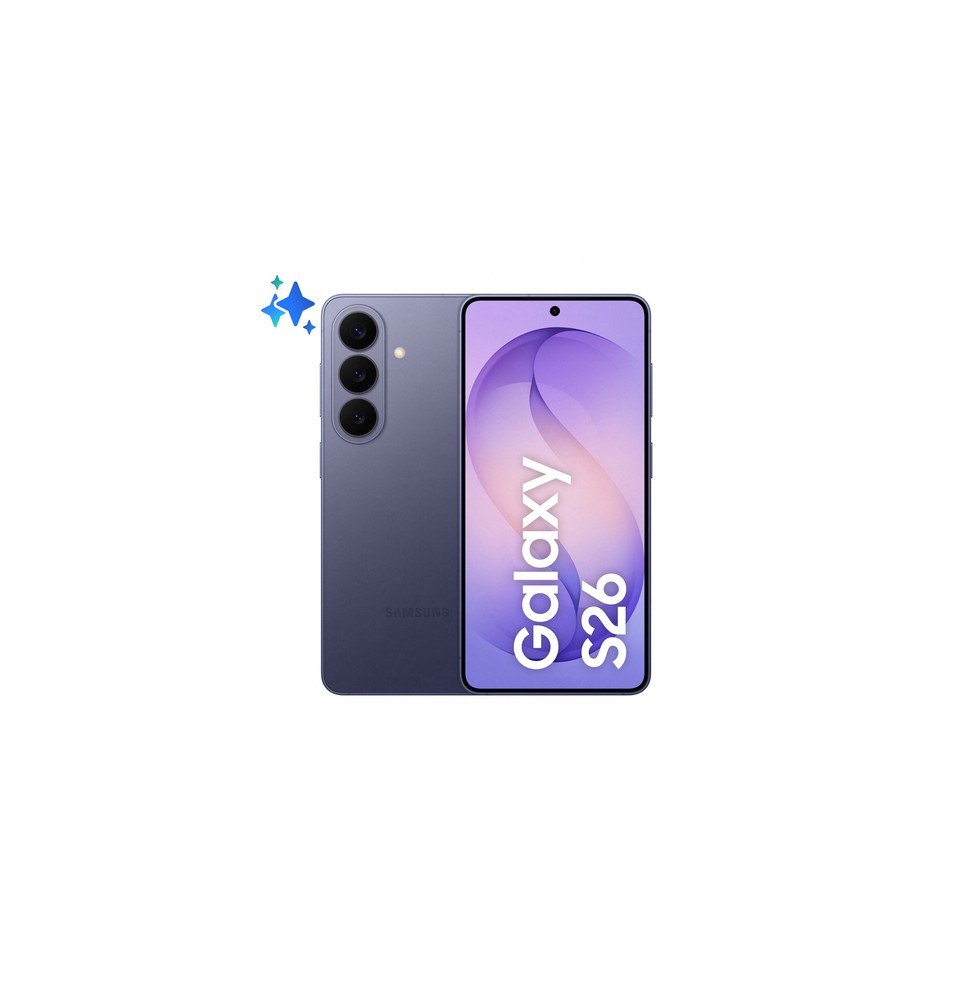 SM-S942BZVHEUE Samsung Galaxy S26 Smartphone AI, 512GB, Processore avanzato, Assistente Foto, Creati