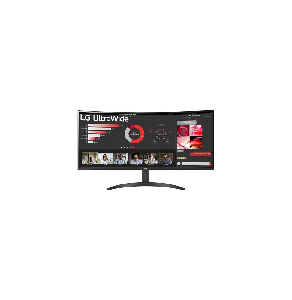 34WR50QK-B.AEU LG 34WR50QK-B Monitor PC 86,4 cm (34") 3440 x 1440 Pixel Wide Quad HD Nero