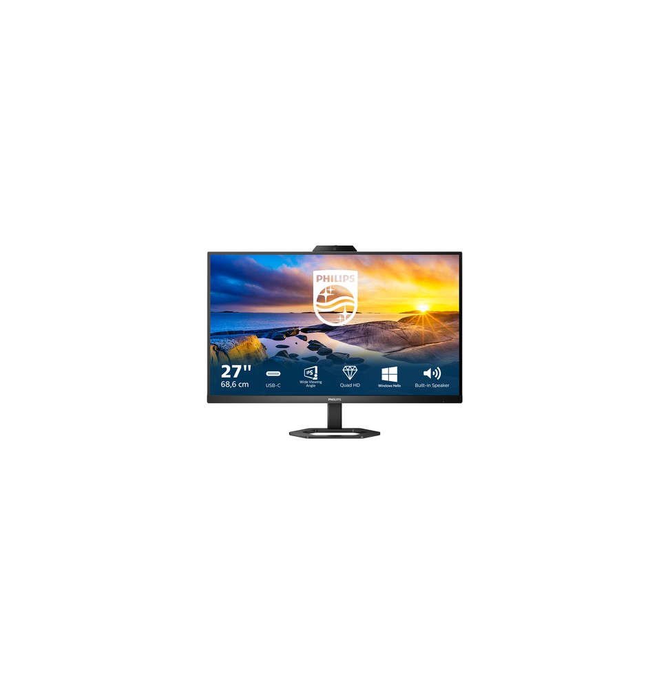 Philips 5000 series 27E1N5600HE/00 Monitor PC 68,6 cm (27") 2560 x 1440 Pixel Quad HD LCD Nero