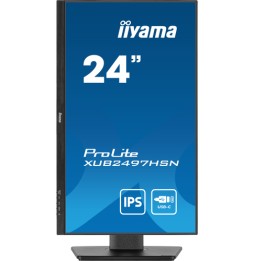 iiyama ProLite XUB2497HSN-B2 Monitor PC 60,5 cm (23.8") 1920 x 1080 Pixel Full HD LED Nero