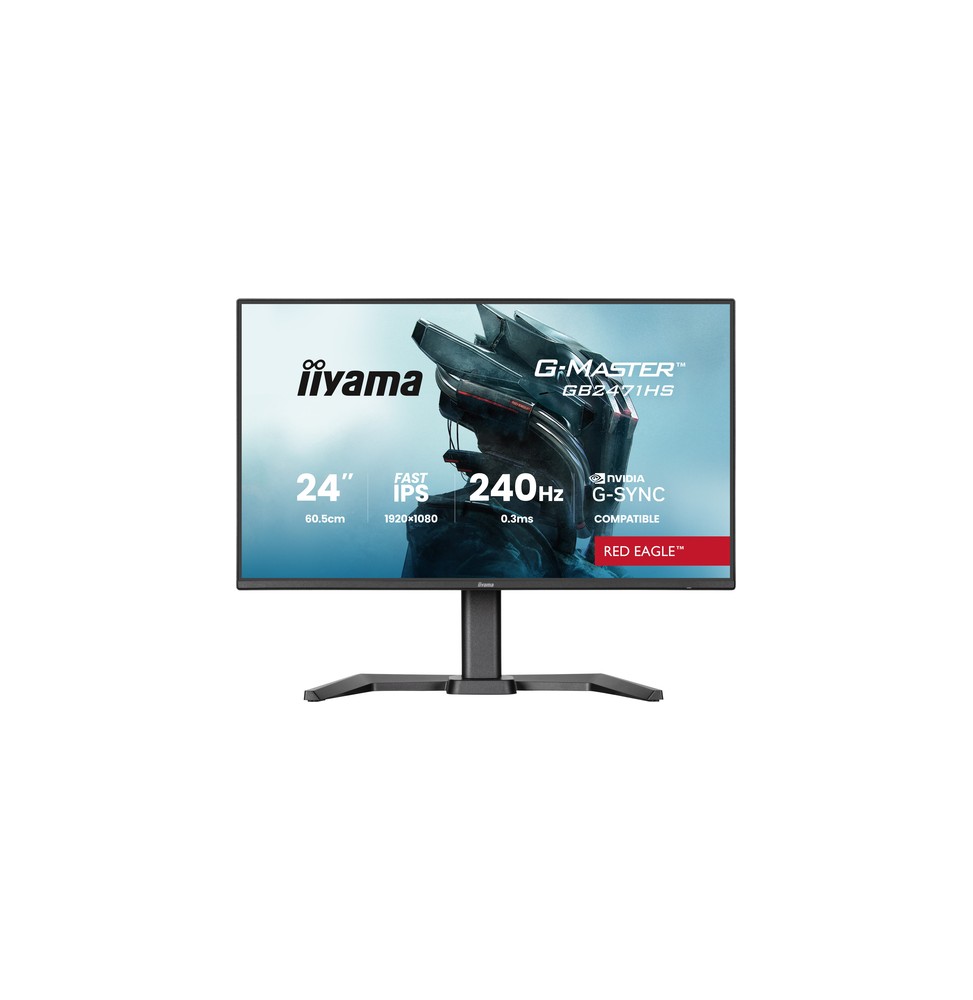 iiyama GB2471HS-B1 Monitor PC 60,5 cm (23.8") 1920 x 1080 Pixel Nero