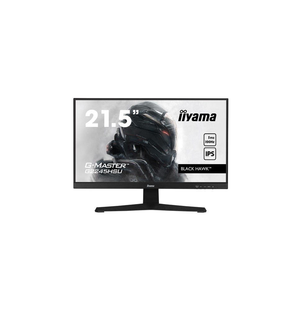 iiyama G-MASTER G2245HSU-B2 LED display 54,6 cm (21.5") 1920 x 1080 Pixel Full HD Nero