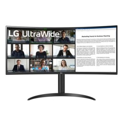 LG 34WR55QK-B Monitor PC 86,4 cm (34") 3440 x 1440 Pixel Wide Quad HD Nero