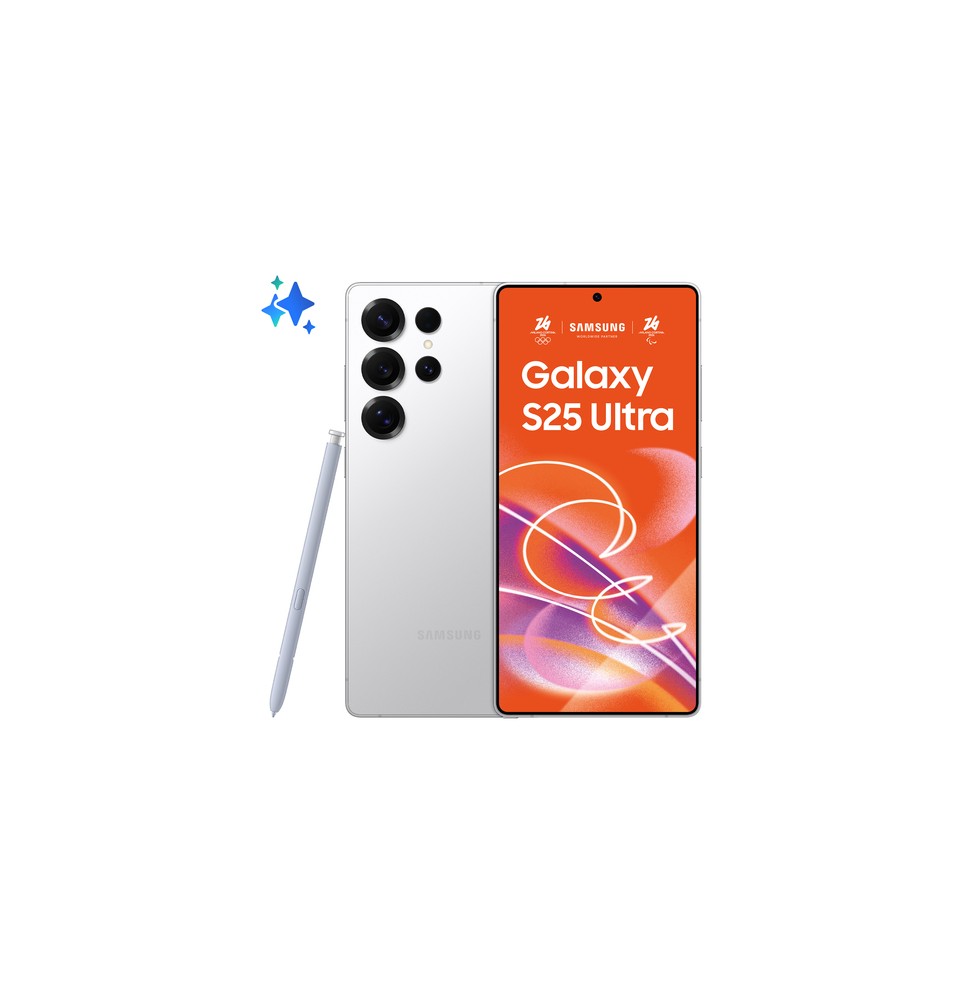 SM-S938BZSHEUE Samsung Galaxy S25 Ultra Smartphone AI, Display 6.9'' QHD+ Dynamic AMOLED 2X, Fotocam