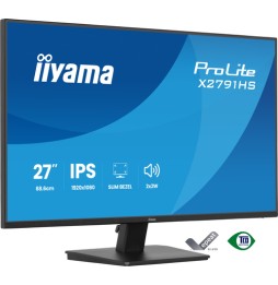 iiyama ProLite X2791HS-B1 Monitor PC 68,6 cm (27") 1920 x 1080 Pixel Full HD LED Nero