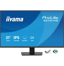 iiyama ProLite X2791HS-B1 Monitor PC 68,6 cm (27") 1920 x 1080 Pixel Full HD LED Nero