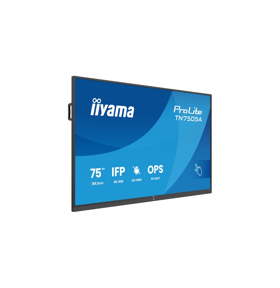 iiyama TN7505A-B1AG visualizzatore di messaggi Pannello piatto interattivo 189,3 cm (74.5") 500 cd/m