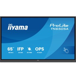iiyama TN6505A-B1AG visualizzatore di messaggi Pannello piatto interattivo 163,8 cm (64.5") 500 cd/m
