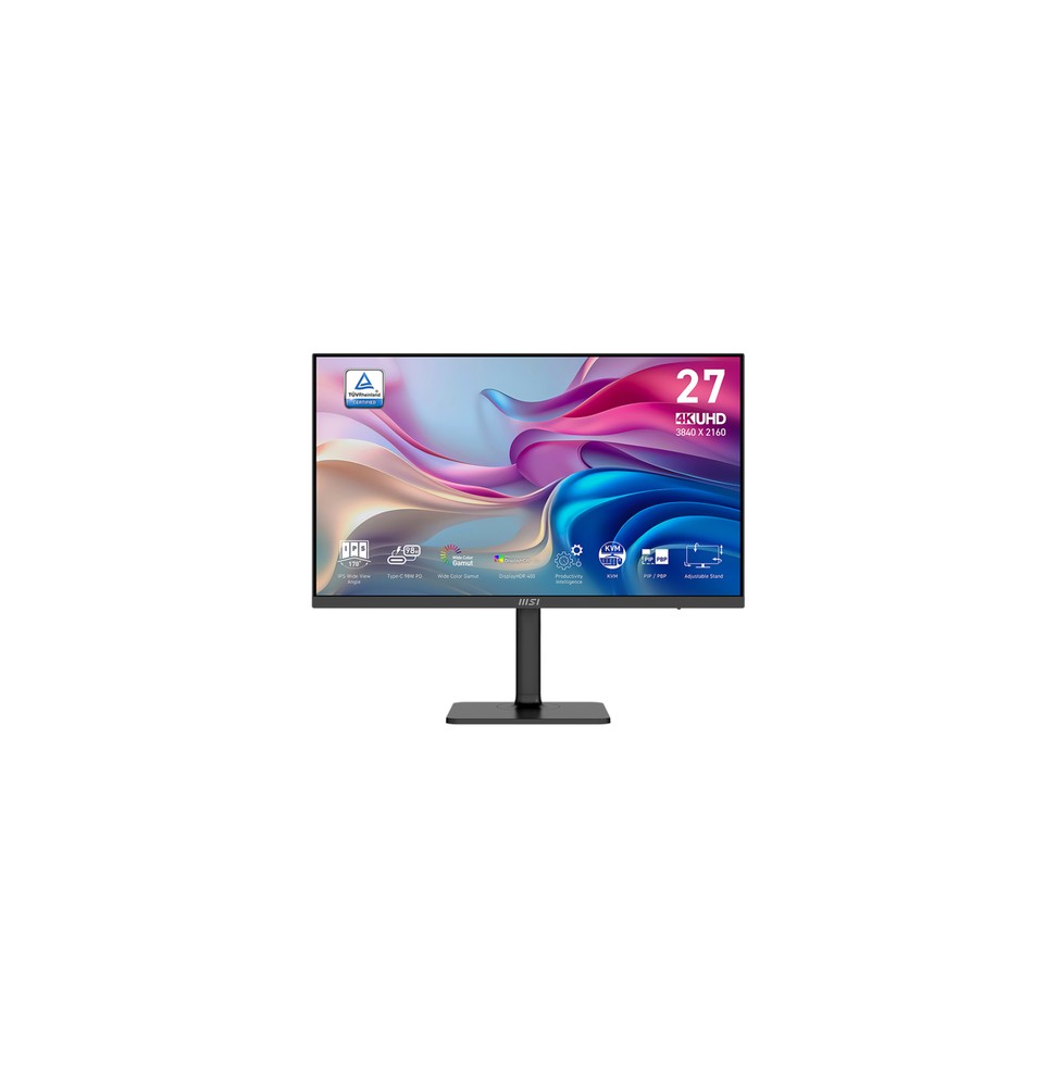 MODERN MD272UPHG MSI Modern MD272UPHG Monitor PC 68,6 cm (27") 3840 x 2160 Pixel 4K Ultra HD Nero