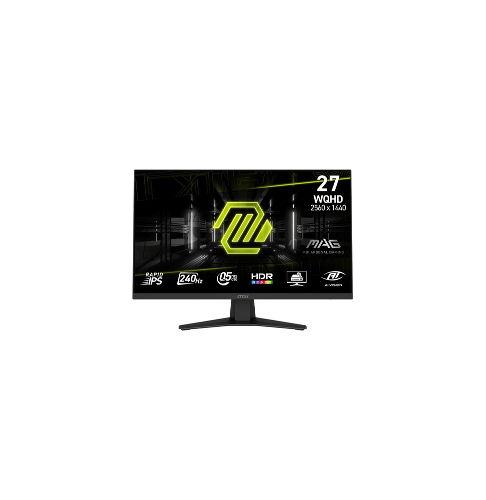9S6-3CE41H-018 MSI MAG 274QFDE X24 Monitor PC 68,6 cm (27") 2560 x 1440 Pixel Wide Quad HD LCD Nero