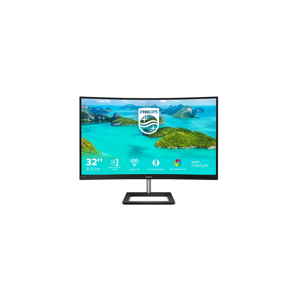 Philips E Line 325E1C/00 Monitor PC 80 cm (31.5") 2560 x 1440 Pixel Quad HD LCD Nero