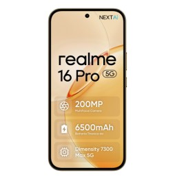 631011008562 realme 16 Pro 17,3 cm (6.8") Doppia SIM 5G 8 GB 256 GB 6500 mAh Oro