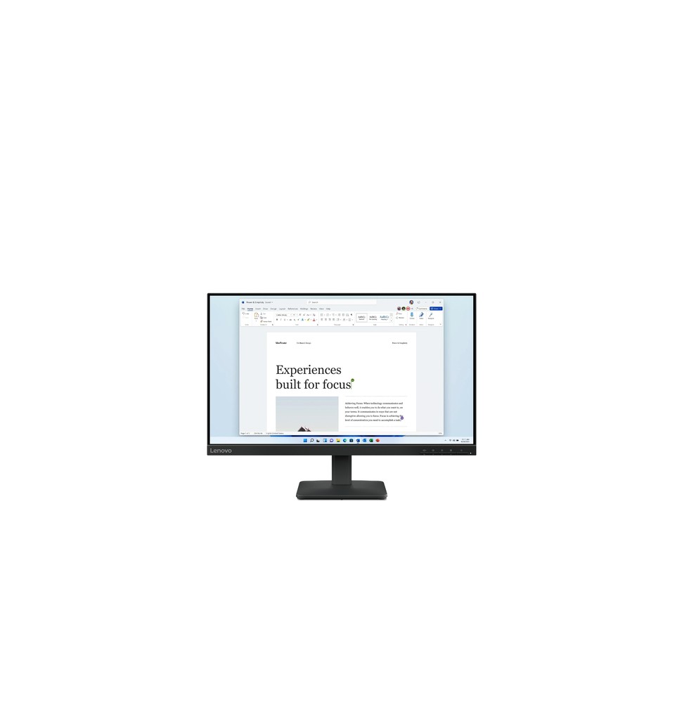 68C2KAC1EU Lenovo L24-4e Monitor PC 60,5 cm (23.8") 1920 x 1080 Pixel Full HD LCD Nero