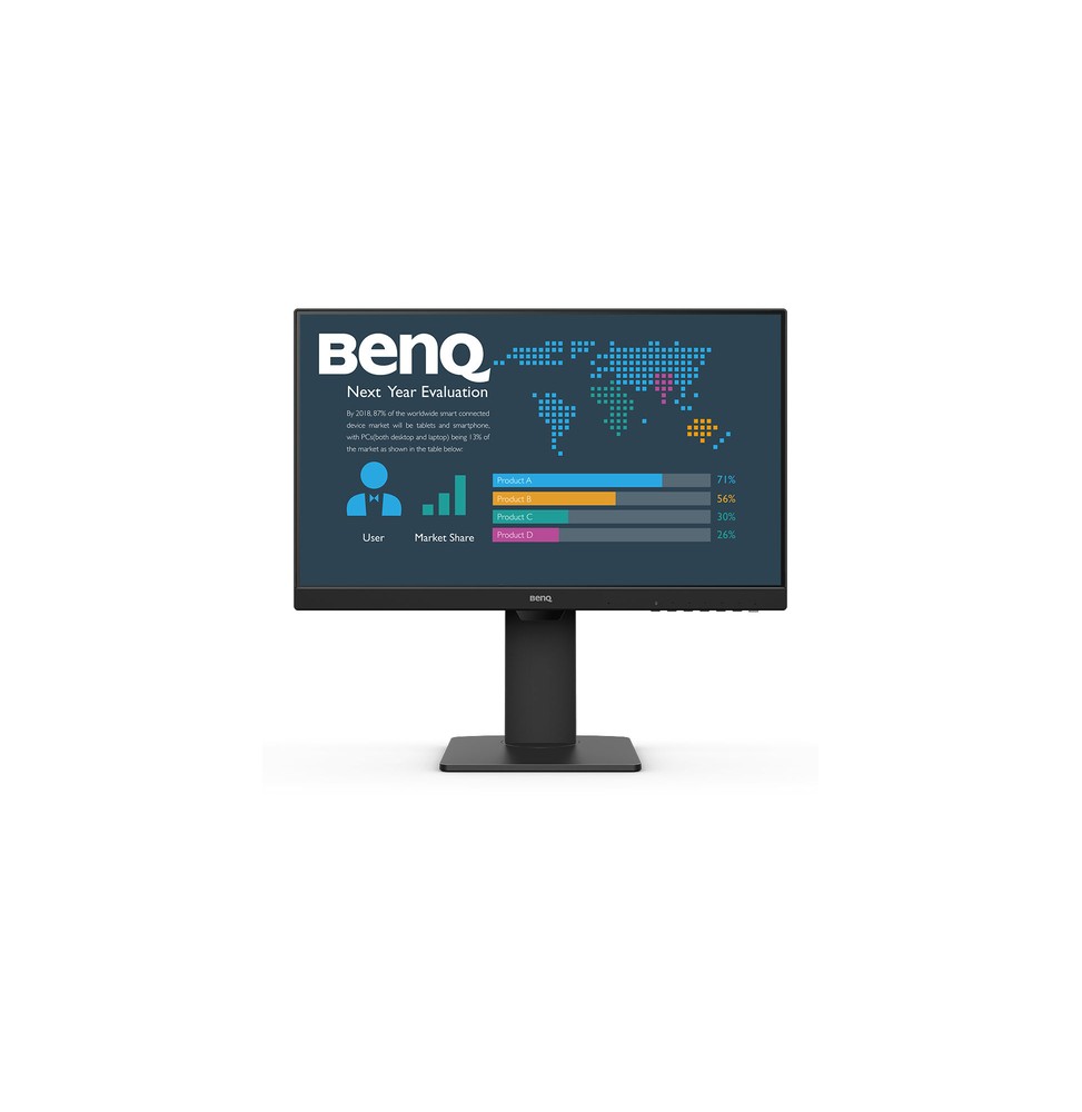 BenQ BL2486TC Monitor PC 60,5 cm (23.8") 1920 x 1080 Pixel Full HD Nero