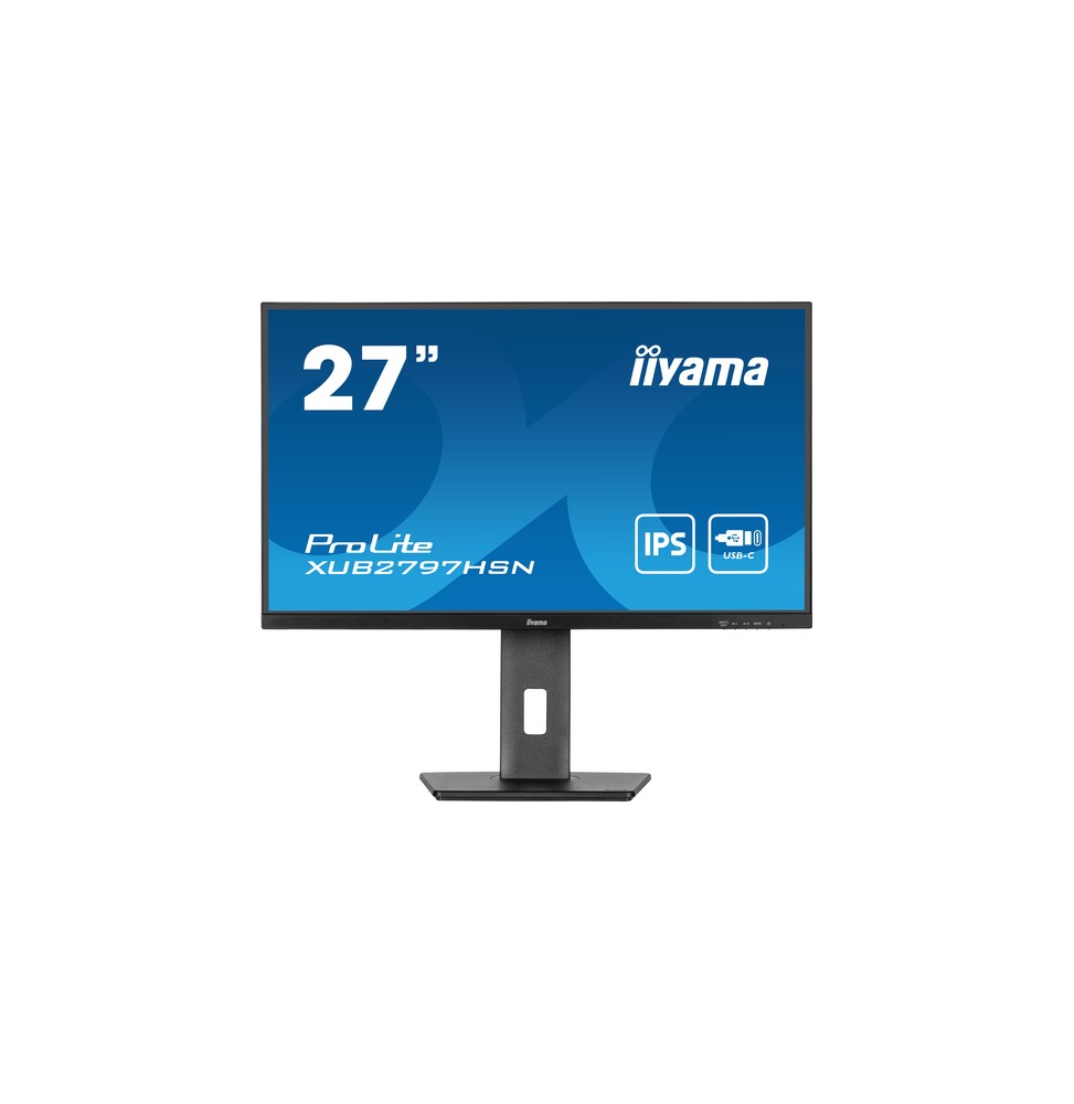 iiyama ProLite XUB2797HSN-B2 Monitor PC 68,6 cm (27") 1920 x 1080 Pixel Full HD LED Nero