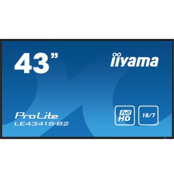 iiyama PROLITE LE4341S-B2 Pannello piatto per segnaletica digitale 108 cm (42.5") LCD 350 cd/m² Full