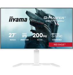iiyama G-MASTER GB2771QSU-W1 Monitor PC 68,6 cm (27") 2560 x 1440 Pixel Wide Quad HD Bianco