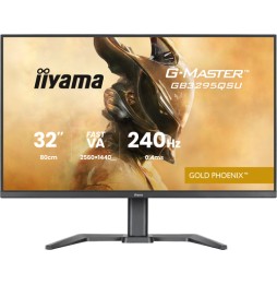 iiyama G-MASTER GB3295QSU-B1 Monitor PC 80 cm (31.5") 2560 x 1440 Pixel Quad HD LED Nero