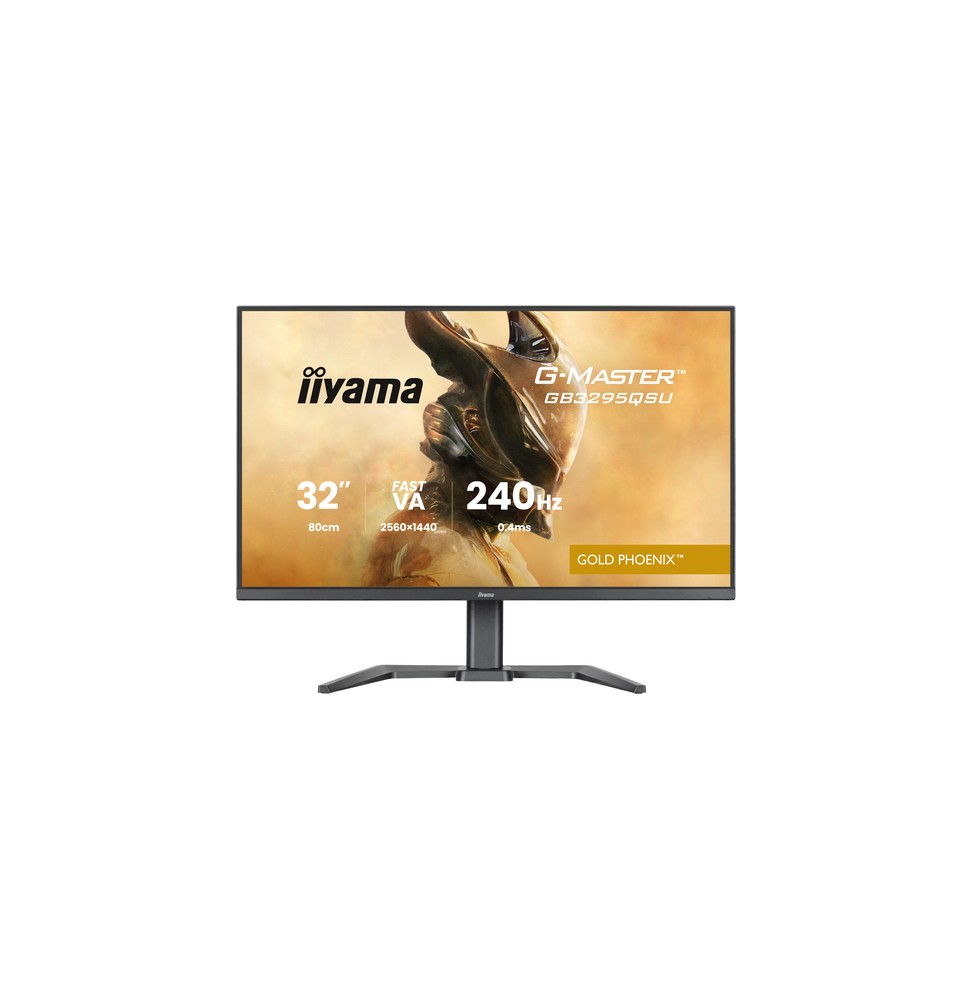 iiyama G-MASTER GB3295QSU-B1 Monitor PC 80 cm (31.5") 2560 x 1440 Pixel Quad HD LED Nero