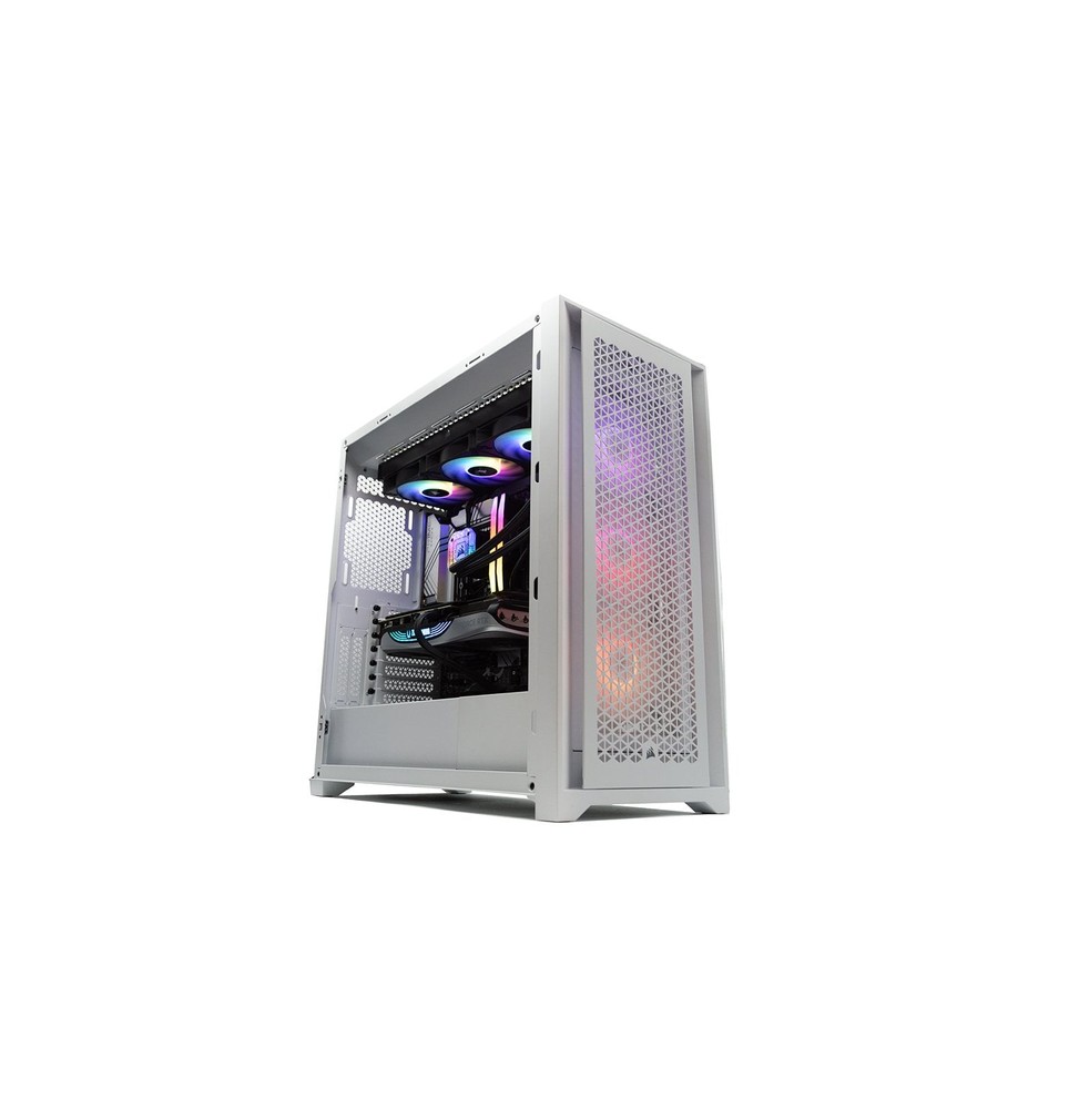PC Components PCC-iCUE-13700KF-4070TI-WHTW Intel® Core™ i7 i7-13700KF 32 GB DDR5-SDRAM 1 TB SSD NVID