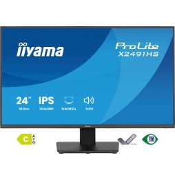 iiyama ProLite X2491HS-B1 Monitor PC 60,5 cm (23.8") 1920 x 1080 Pixel Full HD LCD Nero