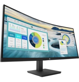 21Y56AA HP P34hc G4 WQHD USB-C Curved Monitor