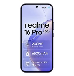 631011008564 realme 16 Pro 17,3 cm (6.8") Doppia SIM 5G 8 GB 512 GB 6500 mAh Viola
