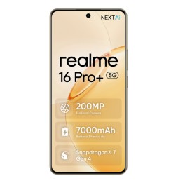 631011007394 realme 16 Pro+ 17,3 cm (6.8") 5G USB tipo-C 12 GB 512 GB 7000 mAh Oro