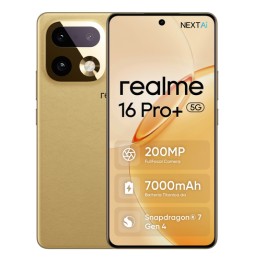 631011007394 realme 16 Pro+ 17,3 cm (6.8") 5G USB tipo-C 12 GB 512 GB 7000 mAh Oro