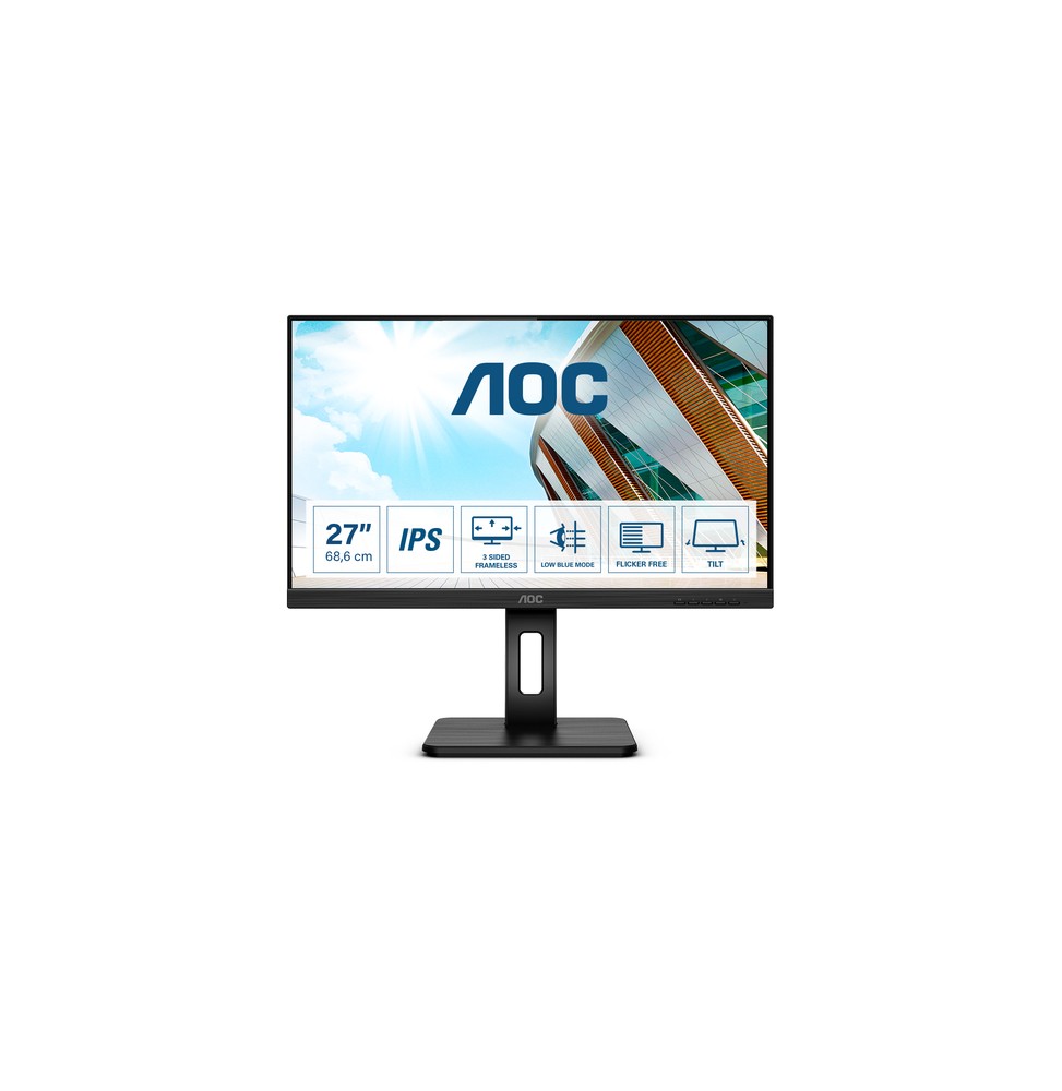 AOC P2 27P2Q LED display 68,6 cm (27") 1920 x 1080 Pixel Full HD Nero