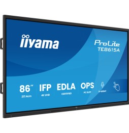 iiyama TE8615A-B2AG visualizzatore di messaggi Pannello piatto interattivo 2,17 m (85.6") Wi-Fi 550