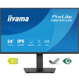 iiyama ProLite XB2491HS-B1 Monitor PC 60,5 cm (23.8") 1920 x 1080 Pixel Full HD LCD Nero