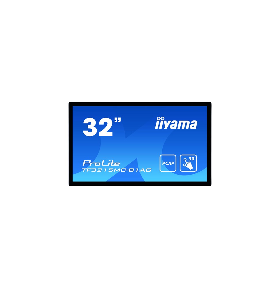 iiyama ProLite TF3215MC-B1AG Monitor PC 81,3 cm (32") 1920 x 1080 Pixel Full HD LED Touch screen Chi