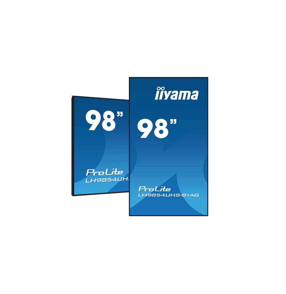 iiyama LH9854UHS-B1AG visualizzatore di messaggi Pannello piatto per segnaletica digitale 2,48 m (97