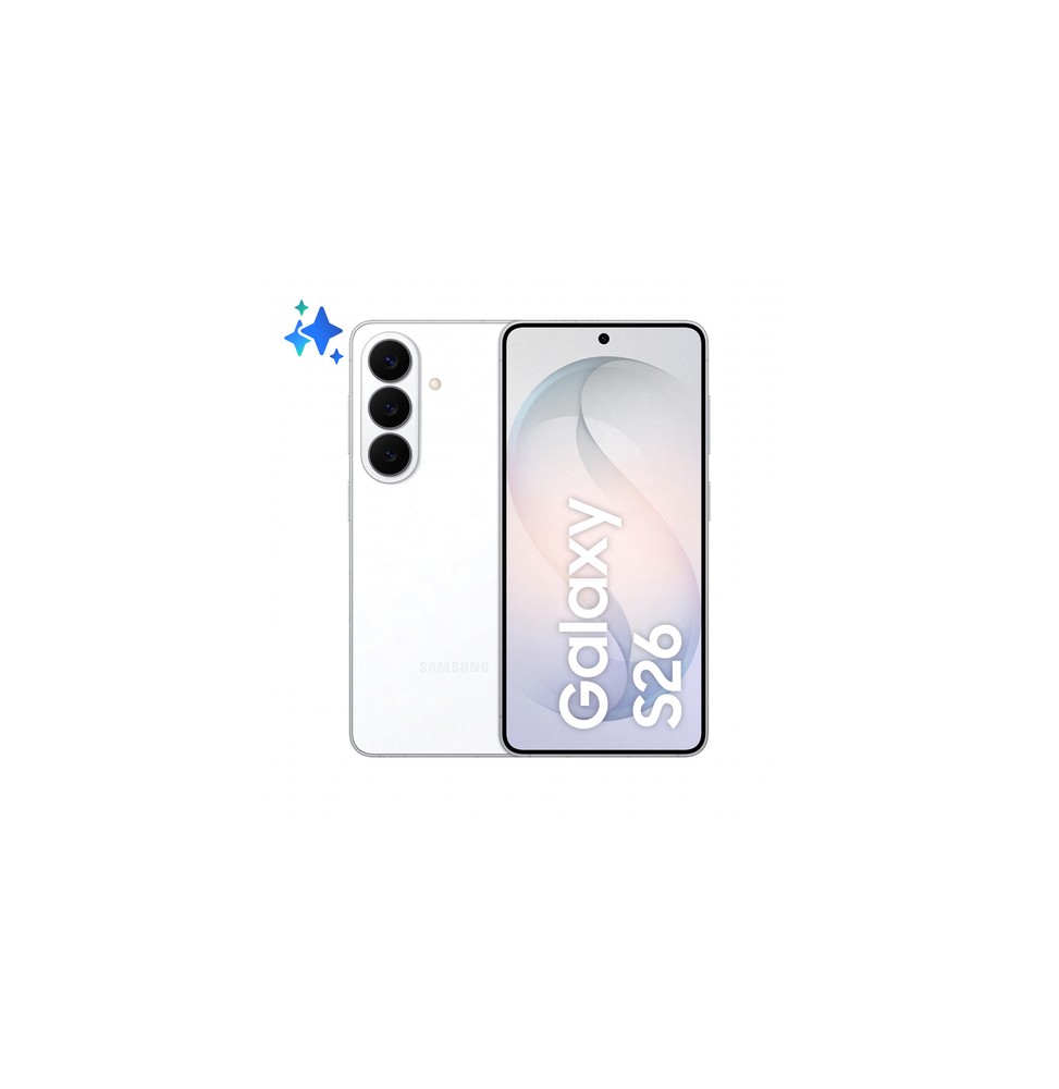SM-S942BZWHEUE Samsung Galaxy S26 Smartphone AI, 512GB, Processore avanzato, Assistente Foto, Creati