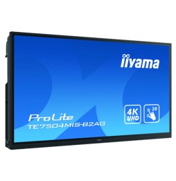 iiyama TE7504MIS-B2AG visualizzatore di messaggi Pannello piatto interattivo 190,5 cm (75") IPS Wi-F