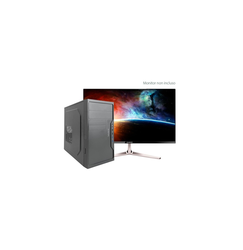 YASHI YY13254 PC Intel® Core™ i3 i3-14100 8 GB DDR4-SDRAM 512 GB SSD Windows 11 Pro Mini Tower Nero