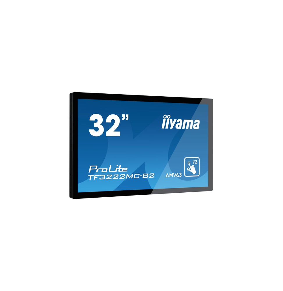 iiyama TF3222MC-B2 visualizzatore di messaggi 80 cm (31.5") LED 425 cd/m² Full HD Nero Touch screen