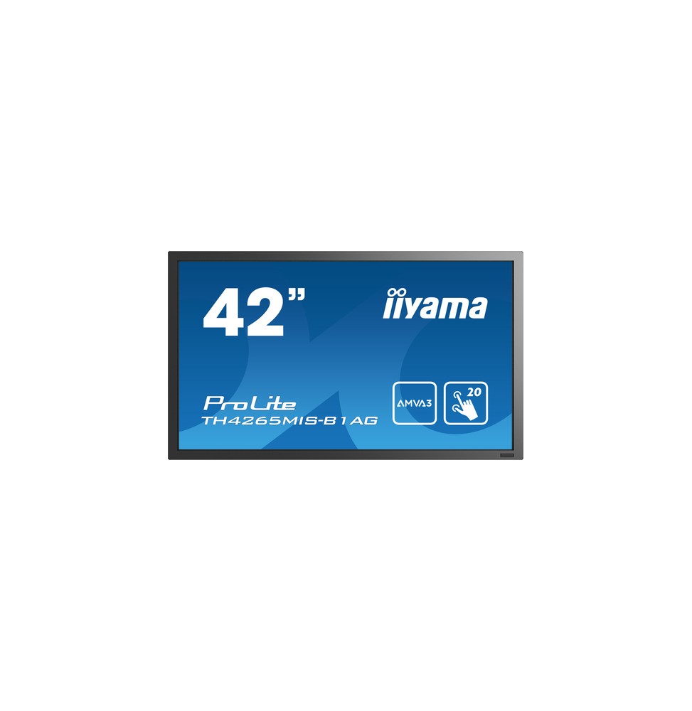 iiyama ProLite TH4265MIS-B1AG Monitor PC 106,7 cm (42") 1920 x 1080 Pixel Full HD LED Touch screen N