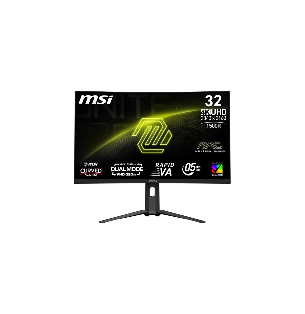 9S6-3DC54A-032 MSI MAG 321CUPDF Monitor PC 80 cm (31.5") 3840 x 2160 Pixel 4K Ultra HD LCD Nero