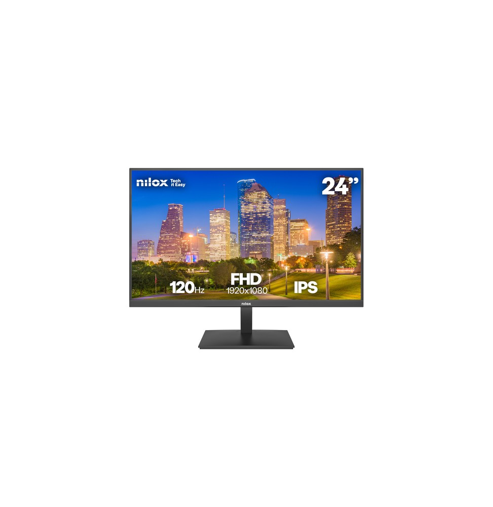 NXM24FHD1204 Nilox MONITOR 24 IPS 120 HZ HDMI Y DP Monitor PC 61 cm (24") 1920 x 1080 Pixel Full HD