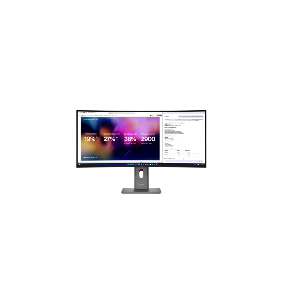 64B4XAT1EU Lenovo ThinkVision P40WD-40 Monitor
