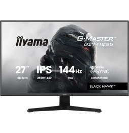 iiyama G-MASTER G2741QSU-B1 Monitor PC 68,6 cm (27") 2560 x 1440 Pixel Nero