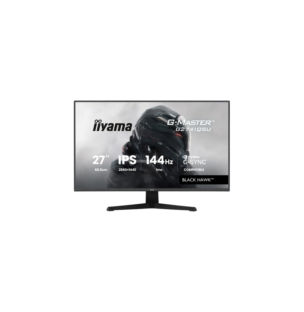 iiyama G-MASTER G2741QSU-B1 Monitor PC 68,6 cm (27") 2560 x 1440 Pixel Nero