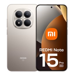 99937220 Xiaomi Redmi Note 15 Pro 5G 17,4 cm (6.83") 8 GB 256 GB 6580 mAh Titanio