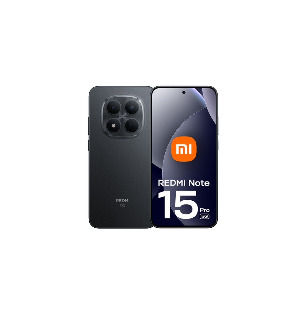 99937216 Xiaomi Redmi Note 15 Pro 5G 17,4 cm (6.83") 8 GB 256 GB 6580 mAh Nero