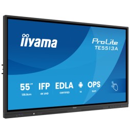 iiyama TE5513A-B2AG visualizzatore di messaggi Pannello piatto interattivo 138,7 cm (54.6") Wi-Fi 50