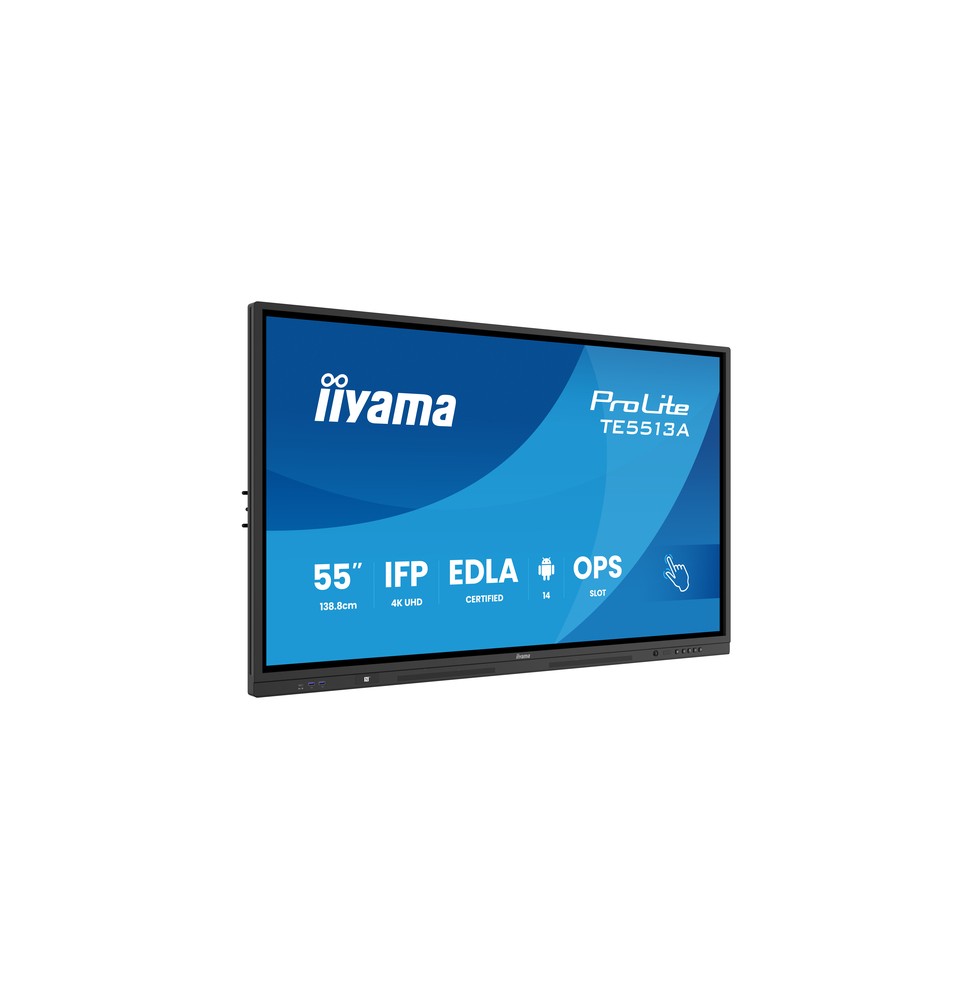 iiyama TE5513A-B2AG visualizzatore di messaggi Pannello piatto interattivo 138,7 cm (54.6") Wi-Fi 50